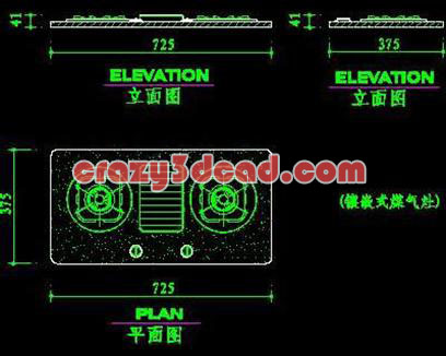 Kitchen Autocad Blocks 36